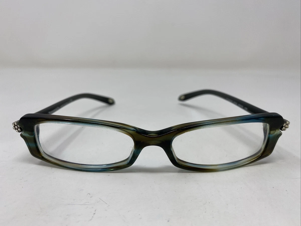 Tiffany & Co TF2048-B8129 Eyeglasses Frames 51-16-135 Floral Crystal Hinge Italy Tiffany Eyeglasses TF 2067B 8144 Glasses Crystal Red Pink  main image 3