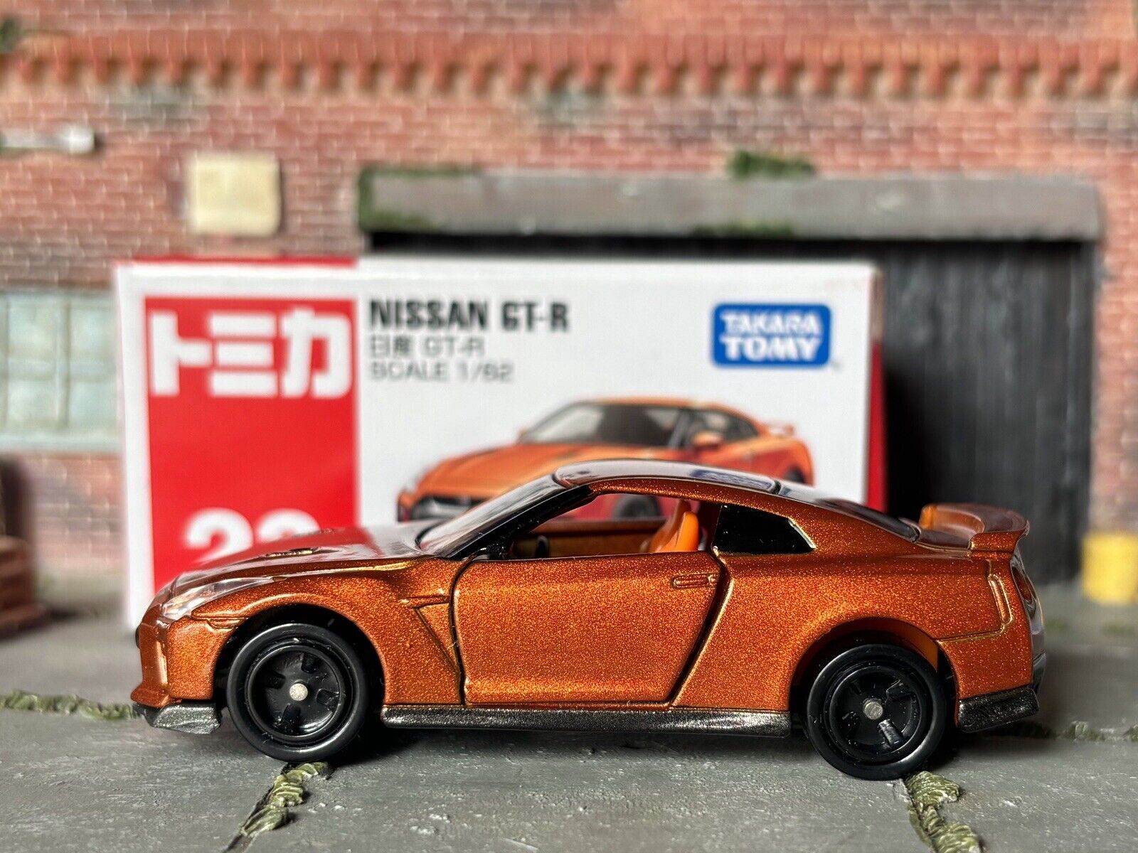 TOMICA Takara Tomy No.23 NISSAN GT-R Scale 1/62 Box Included