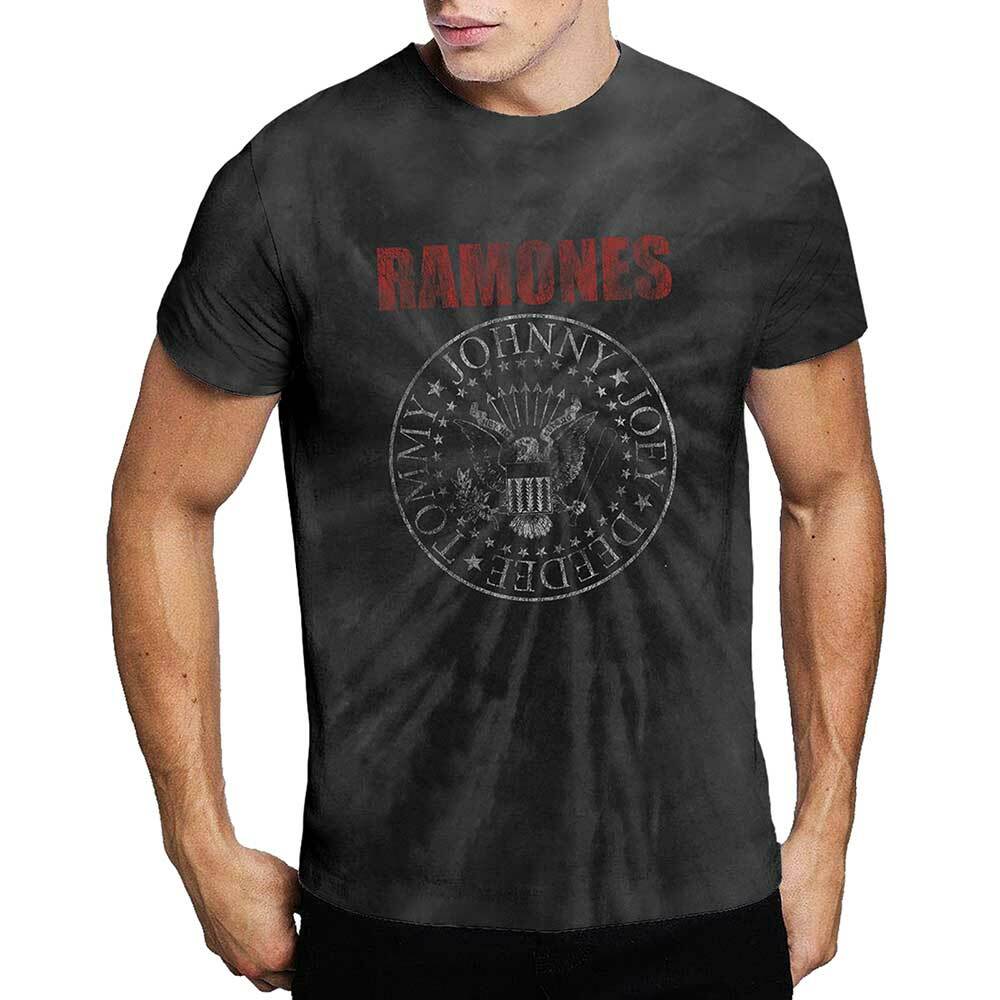 Camiseta Oficial De Los Ramones Con Sello Presidencial Dip Dye M/L/XL Nueva