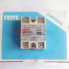 1PCS NEW FOTEK SSR-75VA Solid state relay