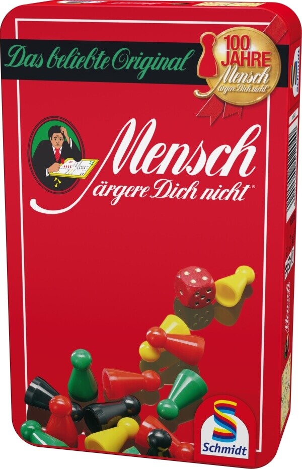 Schmidt Spiele 51204 Mensch Ärgere Dich Nicht, Mitbringspiel In Der