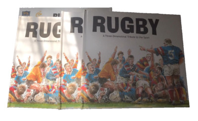 Book Rugby : A Three-Dimensional Tribute to the Sport (job lot x 4) FREE POSTAGE