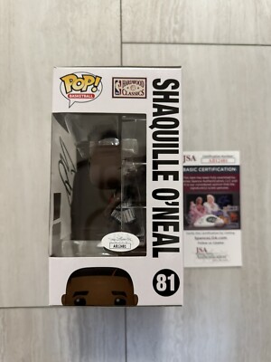 SHAQUILLE O'NEAL signed Funko POP Orlando Magic NBA Basketball