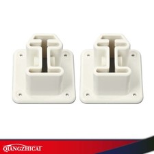 2 Pack Ladder Flanges for Heavy Duty Resin In-Pool Above Ground Swimming Pool US