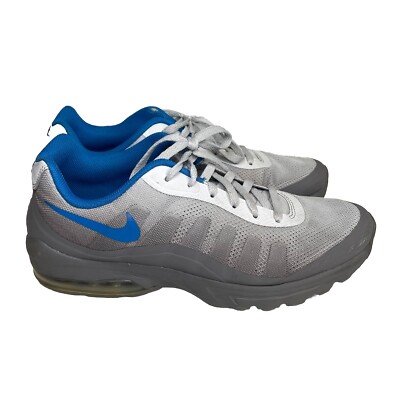 nike air max invigor blue and white