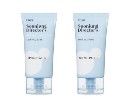 ETUDE SOON JUNG x Director's Moisture Sun Cream 50ml + 50ml Set