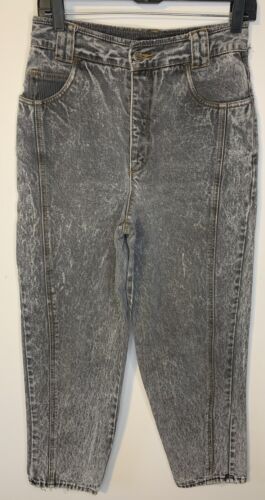 WHIPP Jeans Faded Black Grey Womens Size 11/12 Hig