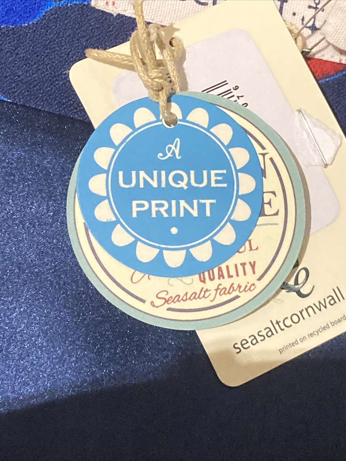 Seasalt  Camelia Night Cotton Crepe "Morish's Beach Skirt", Size 10 UK, BNWT 9