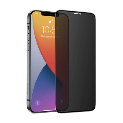 New 9D iPhone 12 full cover  2.5D Anti Spy Privacy Tempered Glass Top Quality 