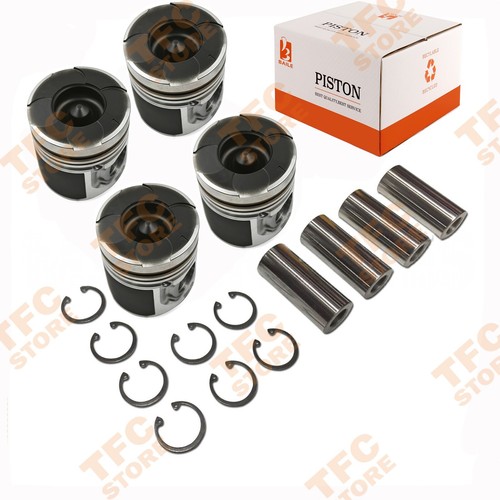 4D56U 4D56TDI Piston Kit 1110A593 For Mitsubishi L200 Triton 16 Valve DOHC Parts - 第 1/7 張圖片