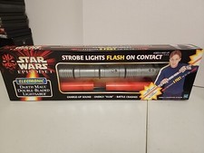 1998 Hasbro Star Wars Ep 1 Darth Maul Double-Bladed Lightsaber NIP