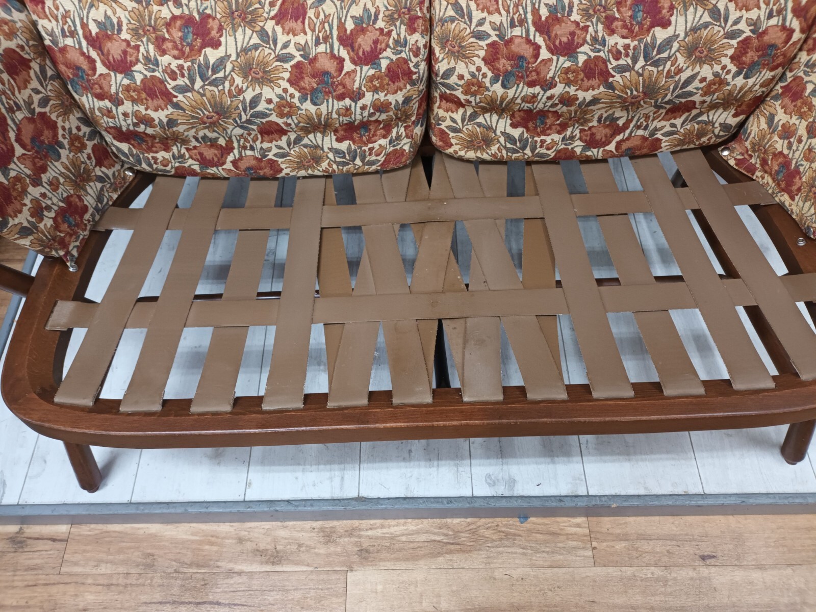 Vintage Ercol Sofa Settee 2 Seater Evergreen Mid Century High Back