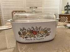Corning ware Wildflower Casserole Dish (RARE VINTAGE COLLECTORS ITEM) 5L