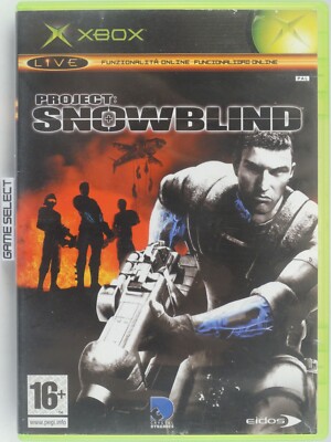Project Snowblind Für Microsoft Xbox Classic PAL EU Esp e ITA Original