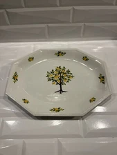 Johnson Brothers Lemon Tree (Heritage, Octagonal) platter