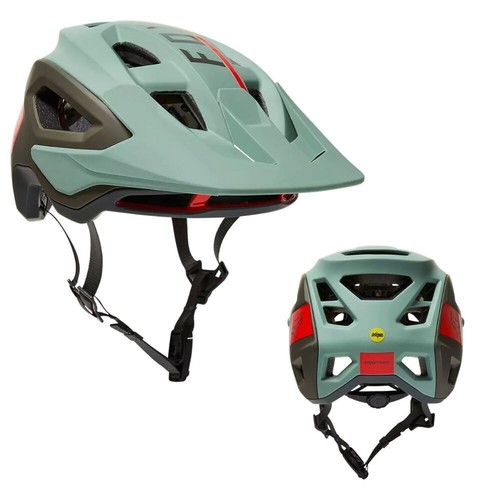 Fox Racing Speedframe Pro SP23 MTB Mountain Bike Helmet Eucalyptus (341-S)