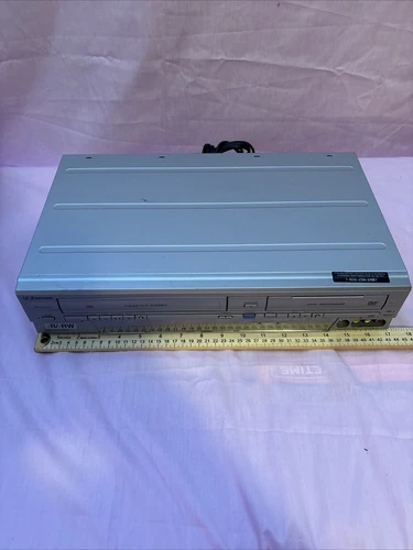 Emerson DVD VCR Combo Player EWR20V4 DVD Recorder No Remote Tested Works