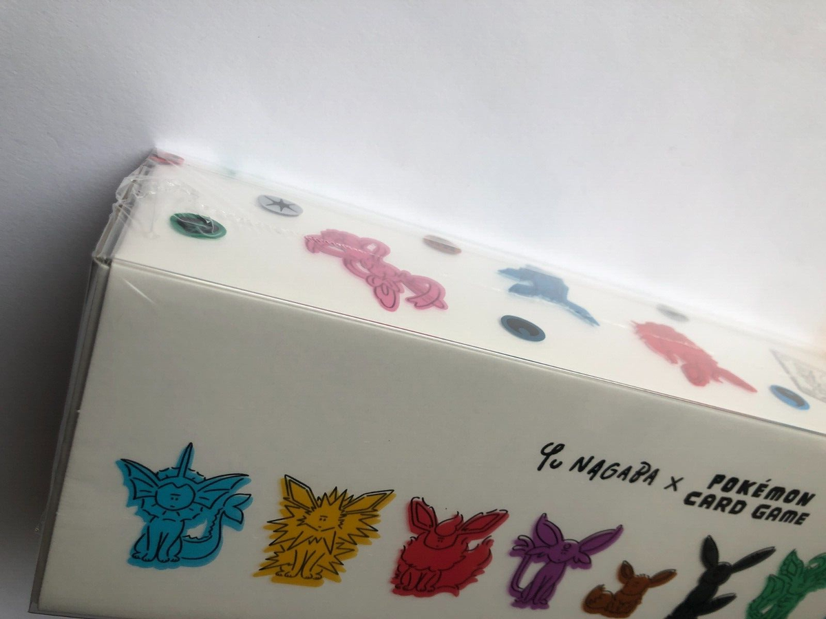 YU NAGABA x Pokemon Card Game Eevees Special BOX anime game YU NAGABA x Pokemon Card Game Eevees Special BOX anime game