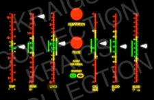 TOS Sickbay Medical bed Scanner LCARS Prop Translight Okudagram Display Print