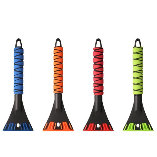 Small Snow Shovel Non-Slip Ergonomic Ice Scraper Anti-Scratch Car natural