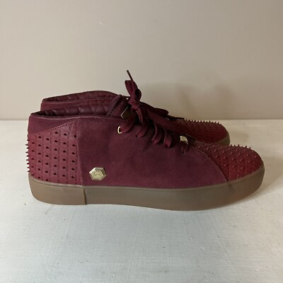 NIKE LEBRON JAMES XIII LIFESTYLE TEAM RED SUEDE SNEAKERS  display picture 2