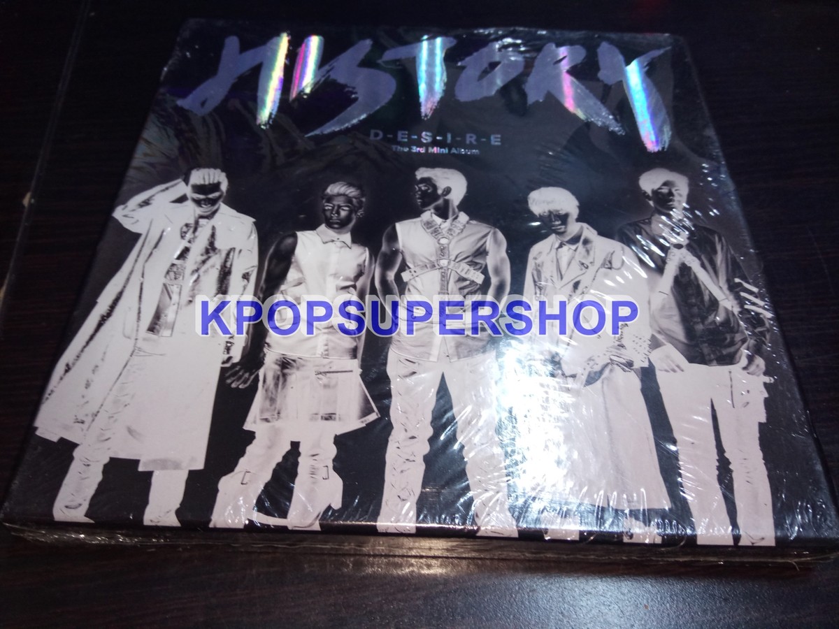 History The 3rd Mini Album Desire CD NEW Sealed K-POP KPOP Rare