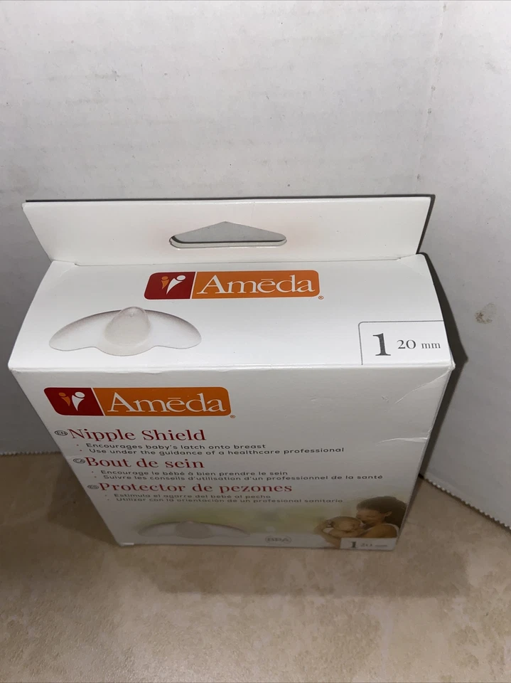 Protector de pezón Ameda Contact 20 mm grado A sellado de fábrica envío rápido Foto 2 de 4