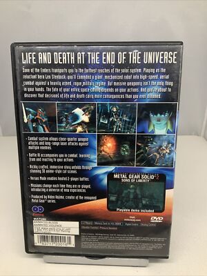 Jeu Vidéo Sony Playstation 2 PS2 Zone Of The Enders CIB PAL