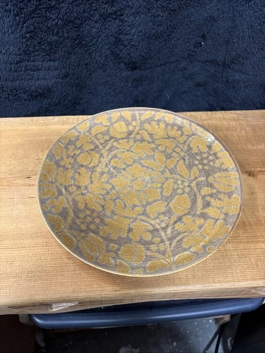 1 Dinner Plate Of Vintage KASHMIR, RED WING POTTERY #246 Clean!