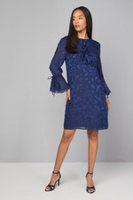 Wallis Navy Shift Dress Womens Occasion Dresses