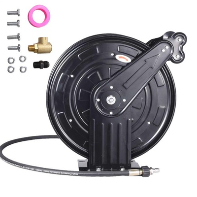 #ad Pressure Washer Hose Reel Duals Arm 3 8quot; X 50ft Auto Retractable Hose Reel $117.09