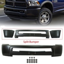 Black Steel Front Bumper For 2011-2018 Dodge Ram 2500 3500 Wo Fog Light Hole Black Steel Front Bumper For 2011-2018 Dodge Ram 2500 3500 Wo Fog Light Hole