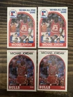 Lot Of 4 Michael Jordan 1989 Hoops Basketball Cards Pack Fresh