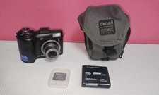 Olympus Digital Point Shoot Camera SP-350 8mp, Case, (2) SD Card & Card Reader