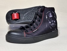 Heelys Star Wars Darth Vader w/Wheels/Tools Sz Youth 5 HE101051 H6