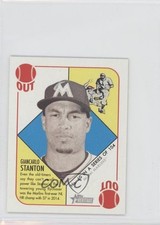 2015 Topps Heritage '51 Mini Red Back Giancarlo Stanton #60 00ah
