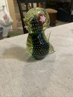Murano Glass Bird Bullicante(style) Bubbles Murrini Eyes  no signature  *READ*