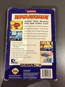 Road Avenger Sega Mega CD Complete with Manual (NTSC-U/C)