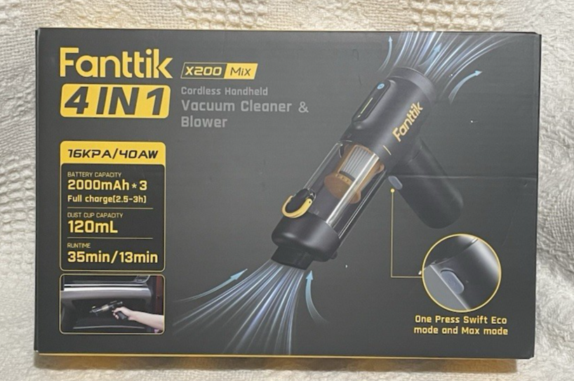 Fanttik X200 Mix 4-in-1 Cordless Handheld Vacuum Cleaner & Blower