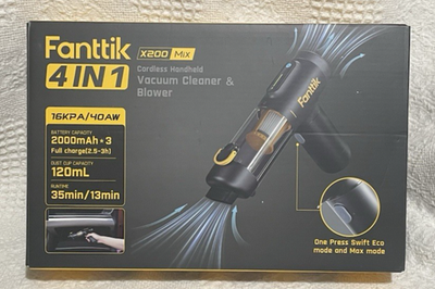 Fanttik X200 Mix 4-in-1 Cordless Handheld Vacuum Cleaner & Blower