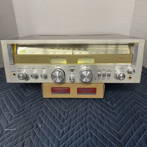SANSUI G-3000 VINTAGE AM/FM STEREO RECEIVER - SERVICED - CLEANED - TESTED