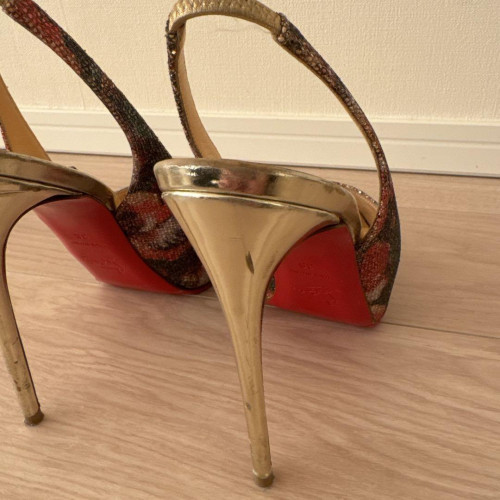 Christian Louboutin Open Toe Heel EU 36 US 6 used | eBay