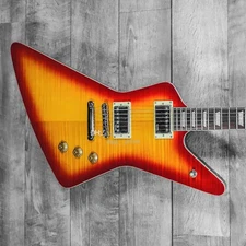 Hamer Cherry Sunburst Flamed maple top Electric Guitar Mahogany Body & Neck 