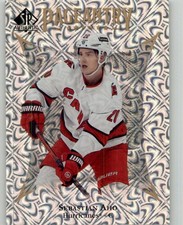 2021-22 SP Authentic Sebastian Aho Pageantry #P-2 Carolina Hurricanes