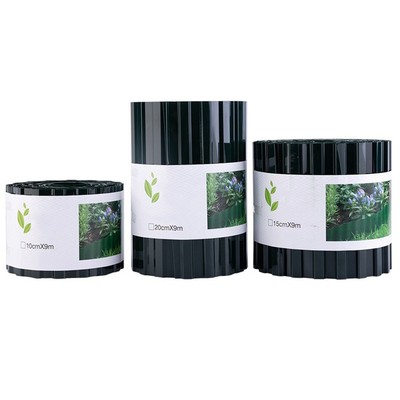 Stilvoller 9 m PET Gartenzaun für effiziente Rasentrennung und Dekoration