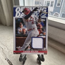 2022 Topps Opening Day ODR-YM Yadier Molina Opening Day Relic
