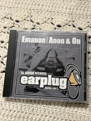 Anon & On by Emanon CD-Earplug ILL Boogie Records