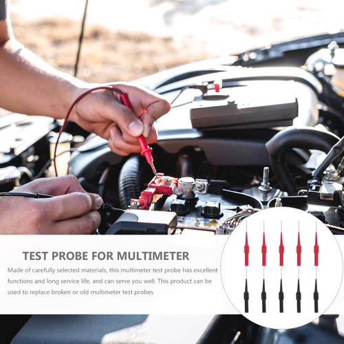 3 PZ Multimetro Ago Test Piombi Sonda Isolata Sonde di Prova Elettriche - Foto 5 di 12