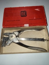 VINTAGE N-C NEVA -CLOG S-100 STAPLING PLIER
