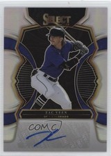 2023 Panini Select Signatures Silver Prizm 30/99 Zac Veen #S-ZV Auto 01x1